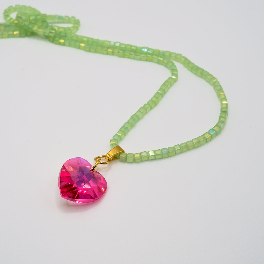 Collier Mini Sailor Louve Fushia